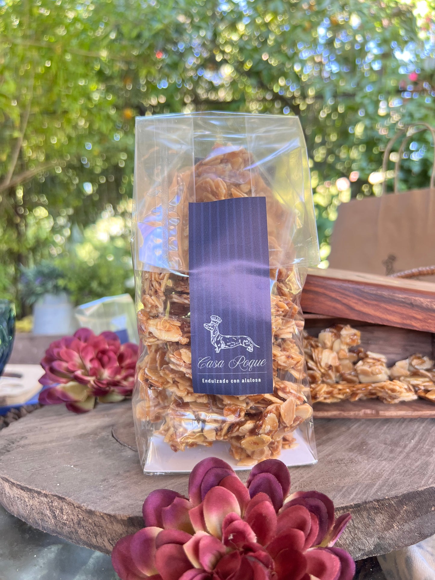 Almendras laminadas crocantes