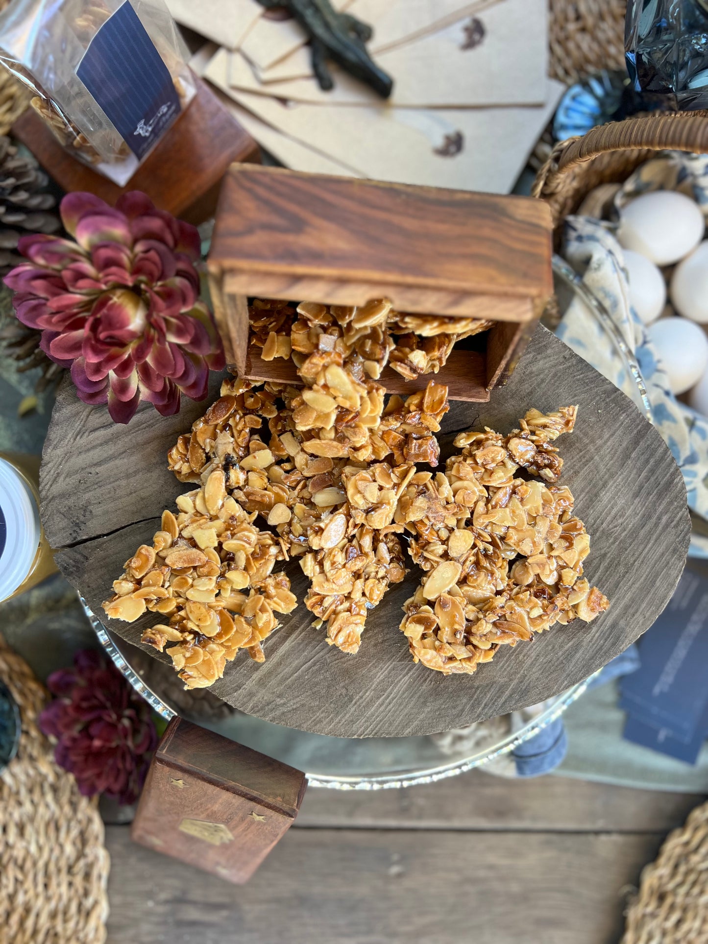Almendras laminadas crocantes