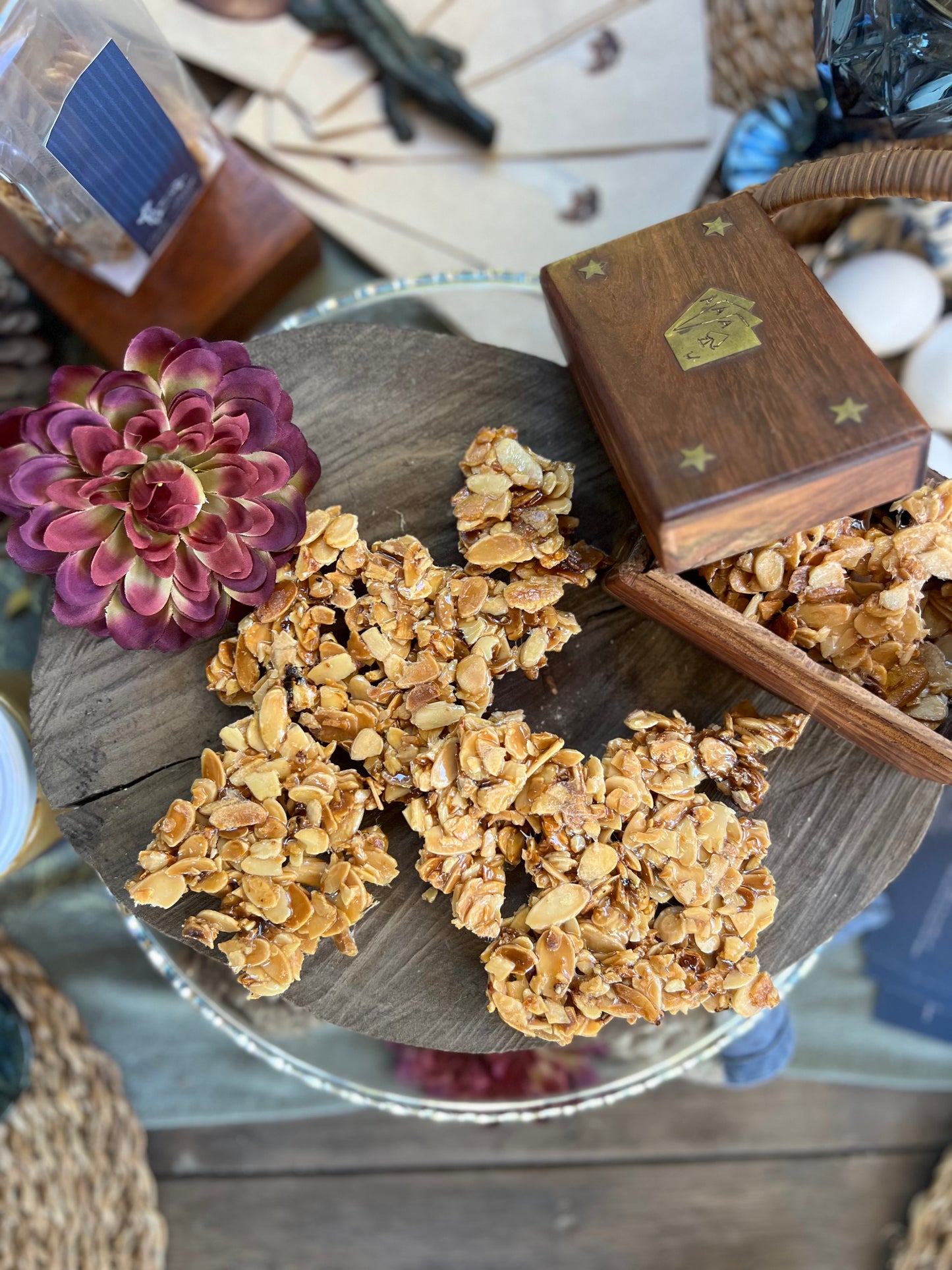 Almendras laminadas crocantes