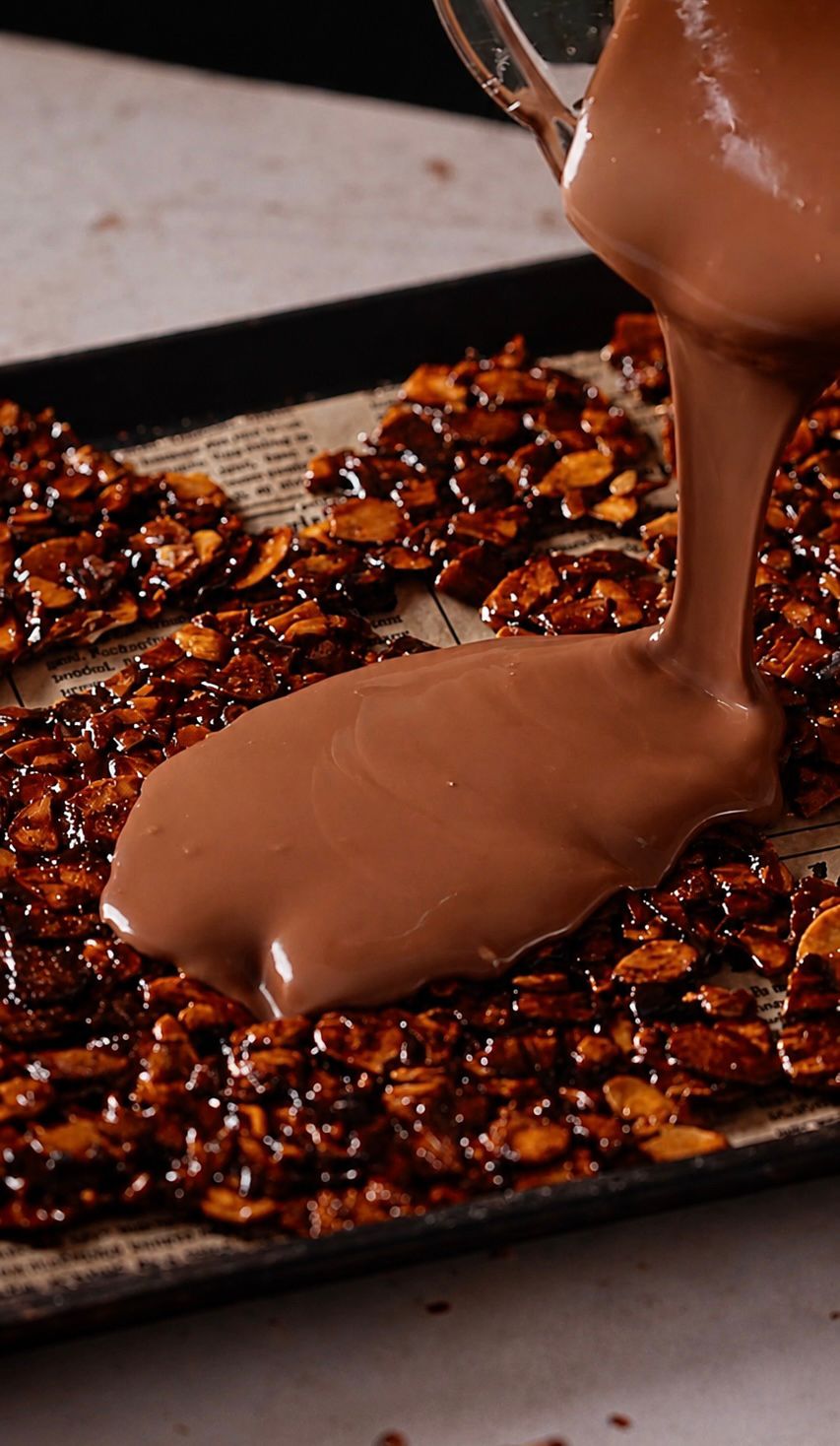 Almendras bañadas en chocolate de leche sin azúcar