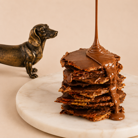 Almendras crocantes con chocolate bitter sin azúcar