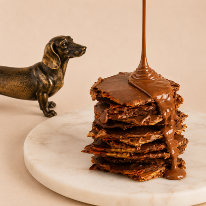 Avellanas crocantes con chocolate bitter sin azucar