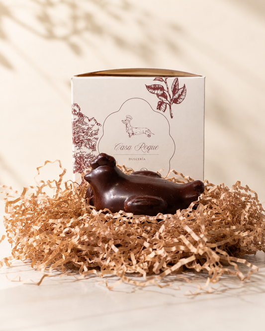 Gallina chocolate bitter sin azúcar