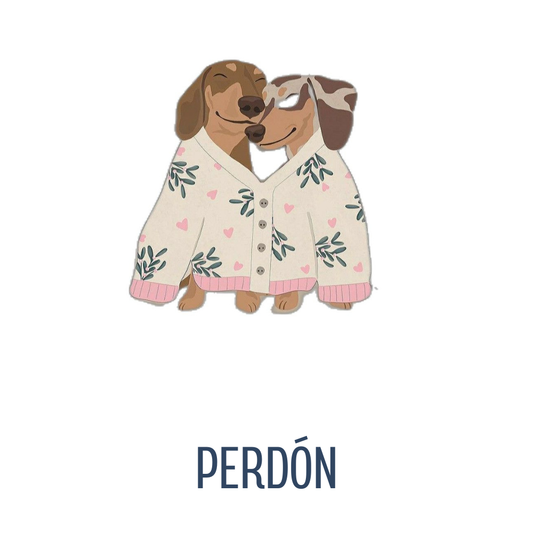 Tarjeta de regalo “Perdón” con Casa Roque