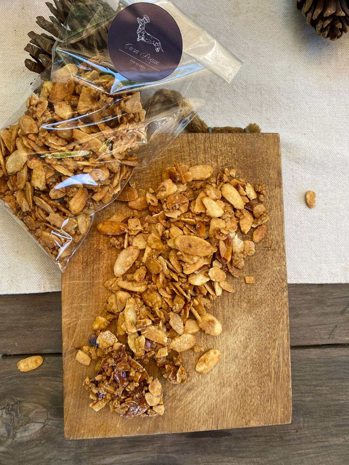 Almendras laminadas crocantes