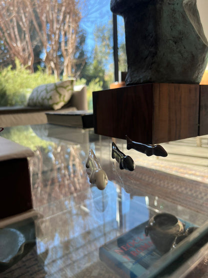 Perro salchicha ceramica