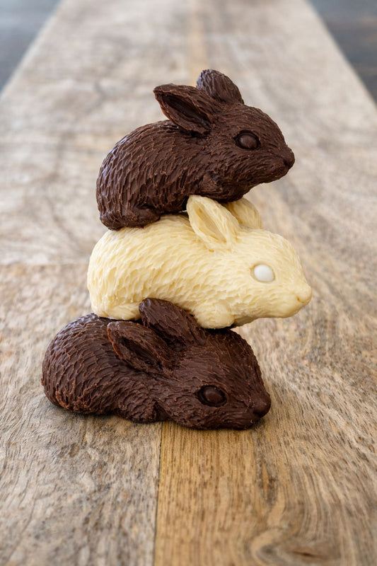 Pack Conejitos Praliné Casa Roque (3 unidades)